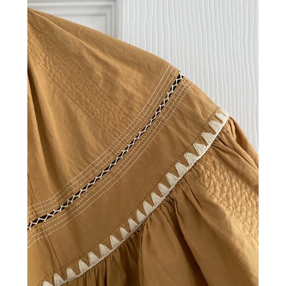 Ulla Johnson Pleated Hem Dress, size 12 - Picture 9 of 13